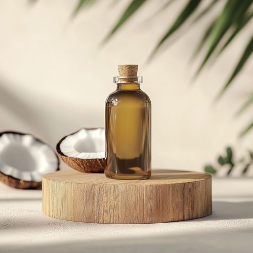 Coconut Oil in bottle